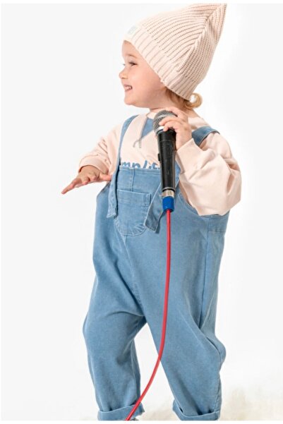 NoyNoy Baby Kot Salopet, Sweatshirt ve Şapka 3'lü Takım