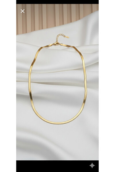 Sevimli قلادة ذهبية إيطالية من الفولاذ - موديل ظهر الثعبان