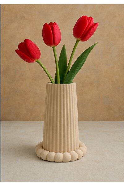 teknotrust Dekoratif Dekoratif Vazo Seti, Çiçeksiz Iskandinav Vazo Seti, Iska...