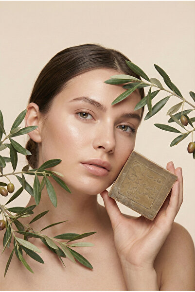 Avlia (5 قطع) - صابون حلب بزيت الغار 5% - زيت زيتون 95%، مصنوع يدويًا، للبشرة...