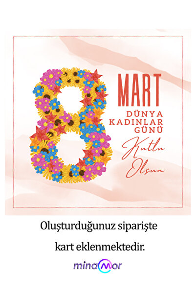 Minamor Kadınlar Gününe Özel Ayna & Tarak Seti