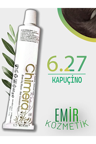 CHİMERA Yarı Bitkisel Saç Boyası No 6.27 - Kapuçino 60ml