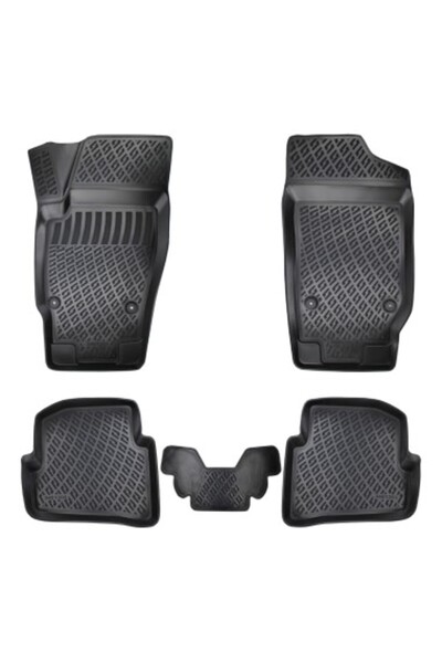 Umbrella Set covorașe auto din cauciuc pentru Volkswagen Polo 6Q / 9N / 9N3 I...