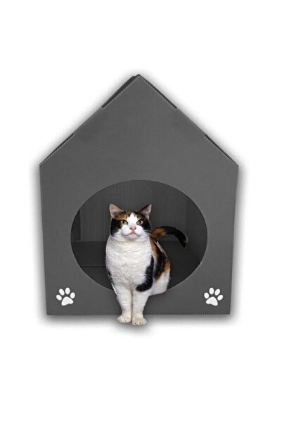 özekim 3 Adet - Plastik Pp Kedi Kulübesi Kedi Evi Taşınabilir Kedi Evi