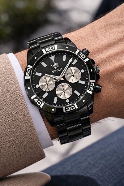 S.POLO Gift Steel Cord Men's Wristwatch Father's Day Gift Valentine's Day Gift