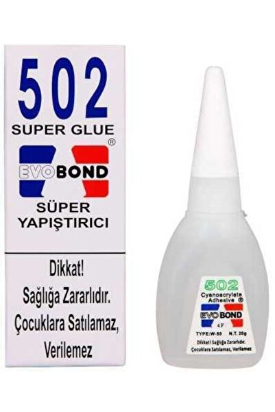 Genel Markalar Evo Bond 502 Super Glue Süper Yapıştırıcı 20 gr