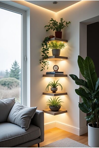 Gülfa Giftbox Dekor Süs Ürünleri Yapay Çiçek Elmas Saksıda 80 Cm Yoğun Yaprak...