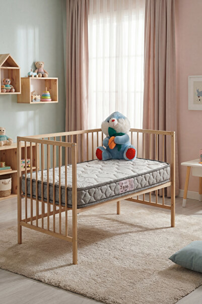 sysleep 10cm Ortopedik Bebek Yatağı, Beşik Yatağı, Park Yatak, Sünger Yatak