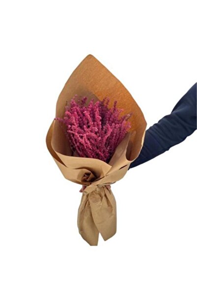 Çiçek Yolla Pembe Şoklanmış Lavanta Buketi 40-50 cm