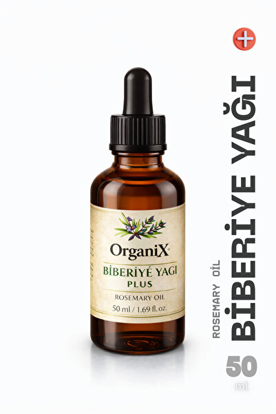 Organix Biberiye Yağı - Rosemary oil | %100 Doğal – Saç Canlandırıcı & Güçlen...