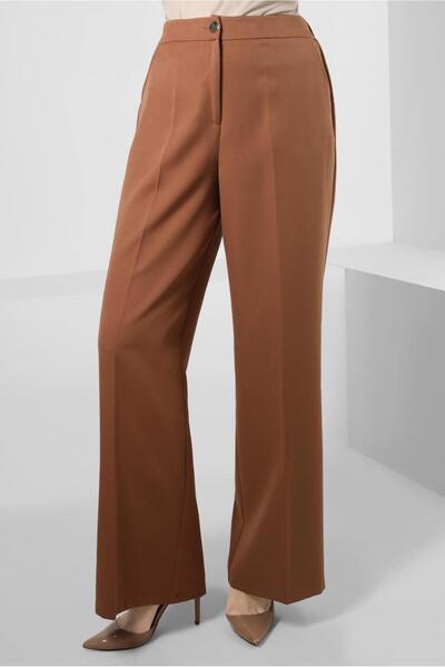 Alvina Model 70568 Pantaloni cu picioare late și buzunar