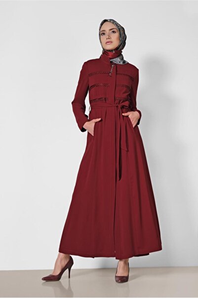 Alvina 1472 نموذج دانتيل مفصل بأزرار أمامية