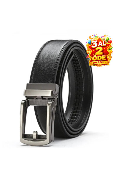 MIPEK Erkek Otomatik Tokalı Raylı Deliksiz Kemer