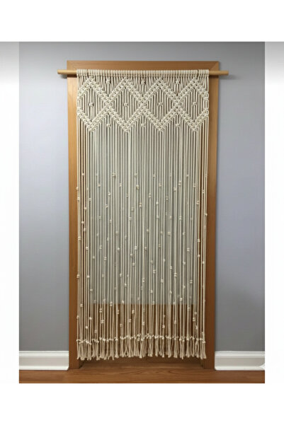 AslanButik MAKROME PERDE KAPI PERDESİ DUVAR SÜSÜ