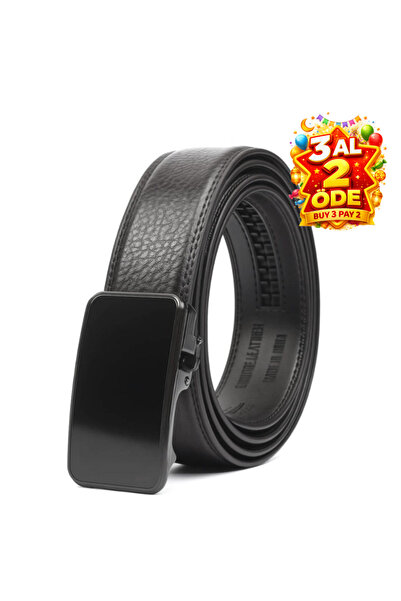 MIPEK حزام بمشبك أوتوماتيكي بدون ثقوب مقاس 3.6 سم