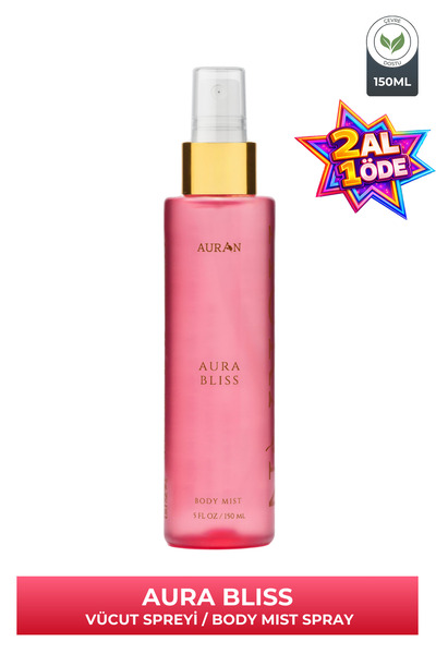 AURAN Aura Bliss Parfümlü Kadın Vücut Spreyi Vücut Misti Body Mist Spray 150ml