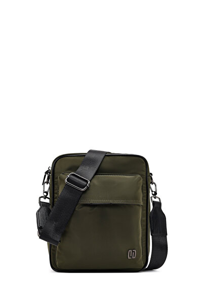 Derimod Erkek Haki Kumaş Postacı Çantası 25WBD30286F