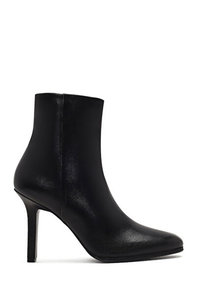 Derimod Cizme din piele cu toc înalt și subțire, cu fermoar, pentru femei 25W...