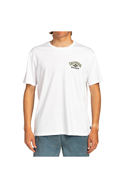 BİLLABONG Arch Dreamy Place Ss Erkek Beyaz Günlük Stil T-Shirt EBYZT00107-WHT