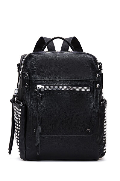 Derimod Rucsac negru cu curea lungă pentru femei 25WBD2640FT