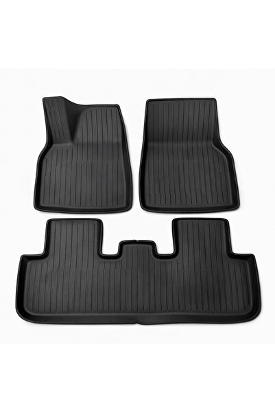 TPARTS Tesla Model Y Juniper & Standart 2025+ Premium 3D Havuzlu Paspas Seti