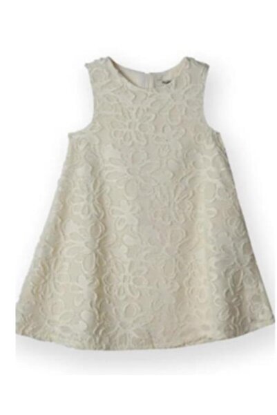 Panço KIZ ÇOCUK ÇİÇEK DOKULLU PARTY ELBİSE GKPN0014