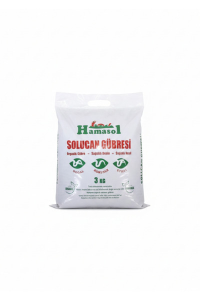 Organik Katı Solucan Gübresi 3kg