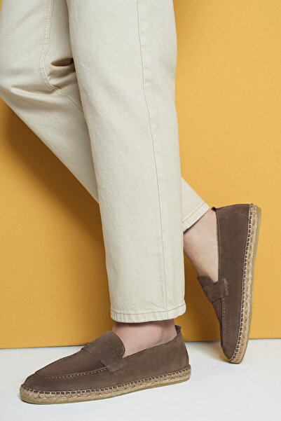 Derimod Ανδρική δερμάτινη εσπαντρίγια βιζόν 25SFD770110