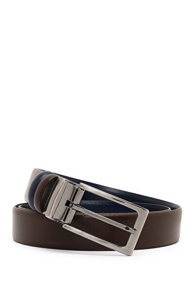 Derimod Curea din piele maro pentru bărbați 000A2D1306218