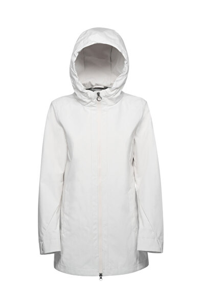 Geox Kadın Bej Spherica Kapüşonlu Mont W5522GT3224F1819