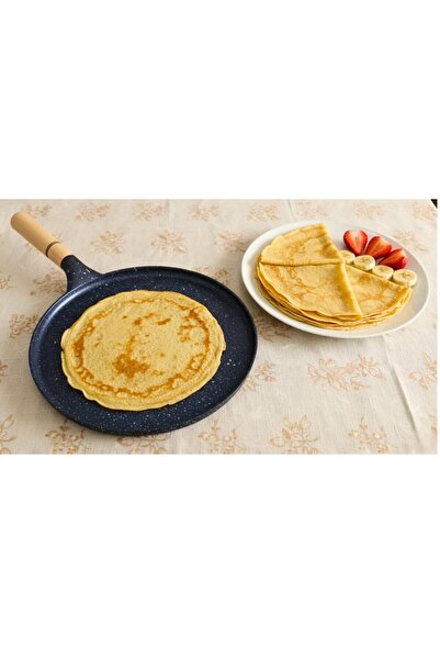 CANSUYU Kale Döküm Krep Tavası (28 cm)