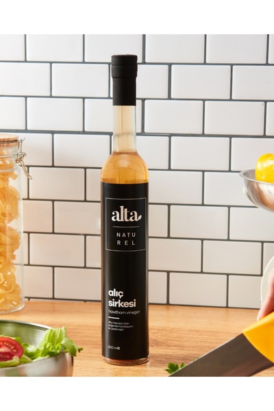 Alta Naturel Organik Fermente Alıç Sirkesi Katkısız Cam Şişe – 500 ml