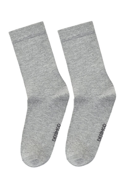 Derimod Men's Gray Bamboo Socks 000A2C30106F