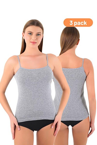 CNT 3-пакетний комплект жіночих майок на бретельках Ribana