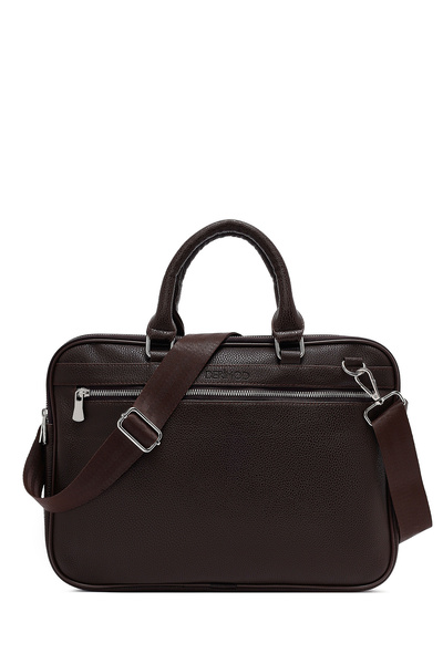 Derimod Ανδρικός Χαρτοφύλακας Καφέ 22WBD3002FT