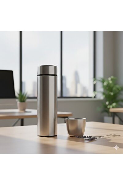 KALE PROMOSYON TERMOS 500 ML KAMP OKUL İŞ SPOR SUS-304 PASLANMAZ ÇELİK TERMOS...