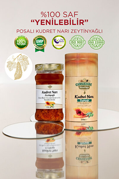 Cansızzade Kudret Narı Zeytinyağlı 250ml -meyveli