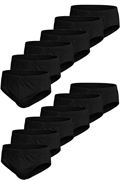 Hepsine Rakip Pack of 12 Cotton Men's Slip Panties Colorful Economic Com