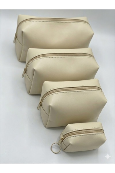 PurpleART Жіноча косметичка «Матрьошка» з 4 відділеннями