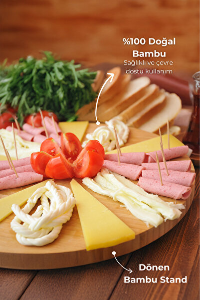 Bambum Fiesta – Dönen Servis Tabağı