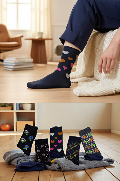 KAYSSOCK Дамски чорапи с 5 различни модела в комплект от 5 чифта