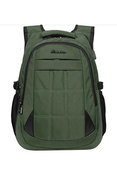 Relaxion 2227 Rucsac din material căptușit impermeabil kaki