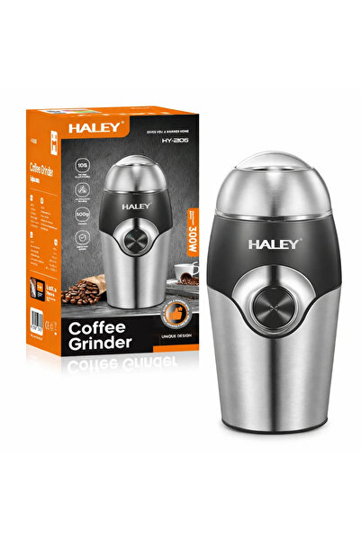 HALEY Râșniță electrică de 300 W din oțel inoxidabil, 500 g, măcinare rapidă,...