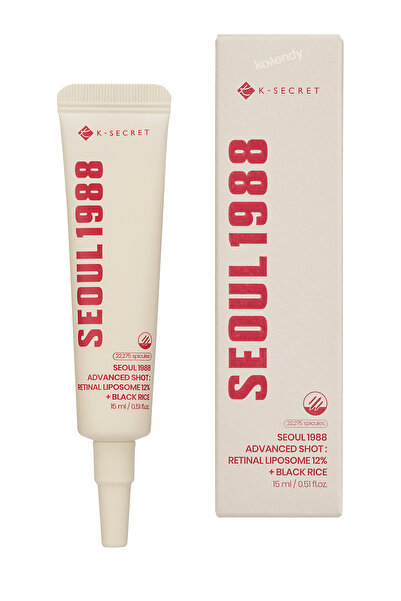 KSECRET K-secret Seoul 1988 Advanced Shot – Retinal Liposome 12% + Black Rice...