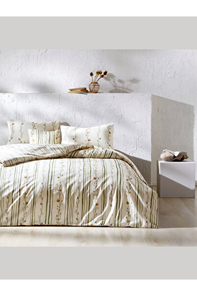 Taç Reborn Bedding Set Levi Cream Single