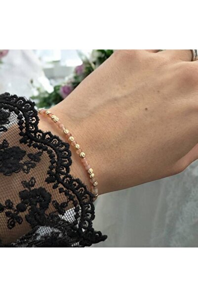 Ezera Brățară elegantă de damă cu piatră solară Lila din argint 925 placat cu...