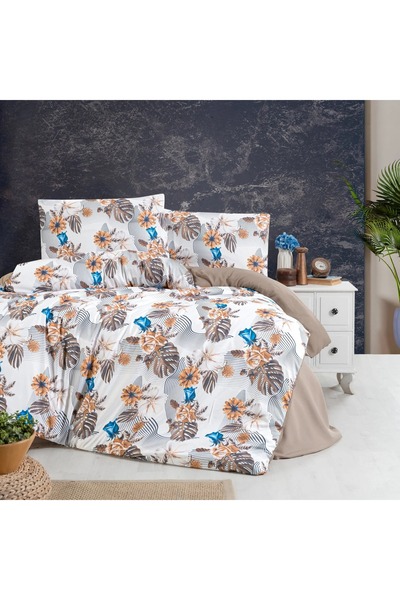 Aryıldız Početna Ekskluzivna satenska navlaka za poplun Bračni Palmira