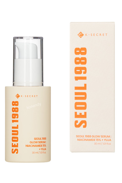 KSECRET Seoul 1988 Glow Serum: Niacinamide 15% + Yuja - Donukluk ve Koyu Leke...