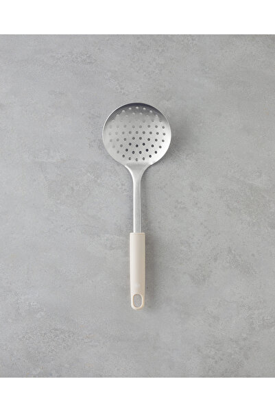 English Home Maisy Paslanmaz Çelik Kevgır 33 cm Krem