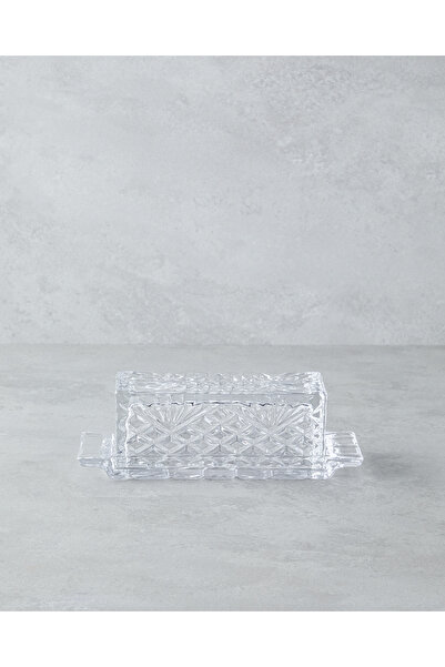 English Home Cosmic Cam Tereyağlık 21x8x7 Cm Şeffaf